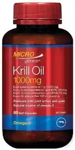 Amcal Pharmacies Microgenics Krill Oil 1000mg 60 Capsules offer