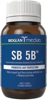 Amcal Pharmacies Bioglan Medlab SB 5B Probiotic Gut Protection 60 Capsules offer