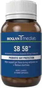 Amcal Pharmacies Bioglan Medlab SB 5B Probiotic Gut Protection 30 Capsules offer