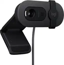 BIG W Logitech Brio 100 Full HD Webcam - Graphite offer
