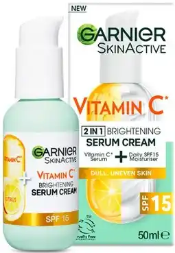 Amcal Pharmacies Garnier Skin Active Vitamin C Serum Cream offer