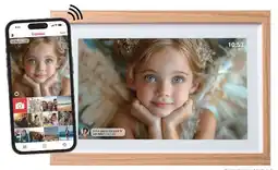 BIG W Momnt 10.1 Frameo Digital Photo Frame - Natural offer