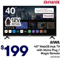 BIG W Webos hub tv offer
