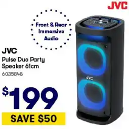 BIG W Pulse duo party speaker offer
