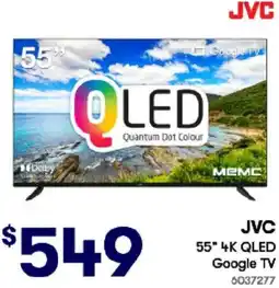 BIG W 4k qled google tv offer