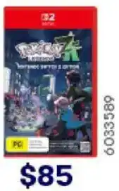BIG W Pokémon legends z-a offer