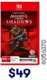 BIG W Assassin's creed shadows offer