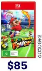 BIG W Mario tennis fever offer