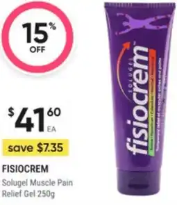 Healthy Life Fisiocrem offer