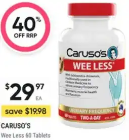 Healthy Life Caruso's offer