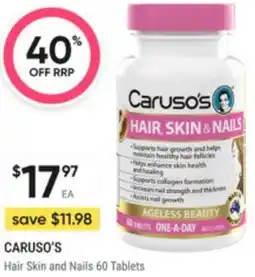 Healthy Life Caruso's offer