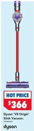 Harvey Norman V8 origin stick vacuum. offer