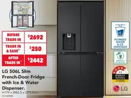 Harvey Norman Slim french-door fridge offer