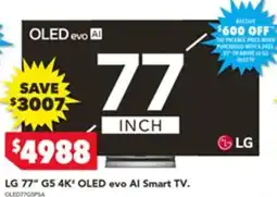 Harvey Norman Oled evo al smart tv. offer
