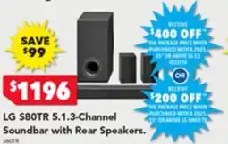 Harvey Norman S80tr 5.1.3-channel soundbar offer
