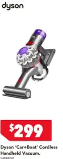 Harvey Norman Car+boat cordless handheld vacuum. offer