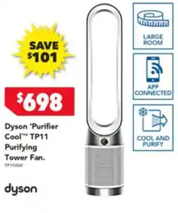 Harvey Norman Purifier cool tp11 purifying tower fan offer