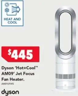 Harvey Norman Hot+cool am09 jet focus fan heater. offer