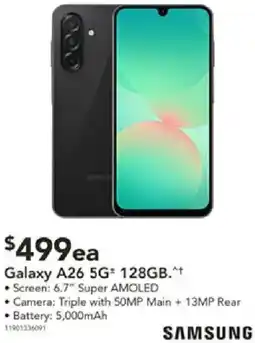 Harvey Norman Galaxy a26 5g offer