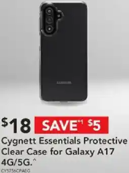 Harvey Norman Essentials protective clear case offer