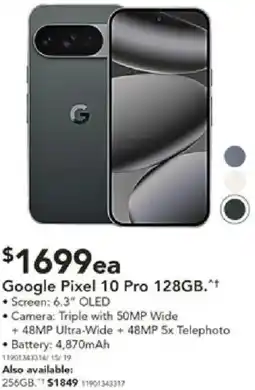 Harvey Norman Pixel 10 pro offer