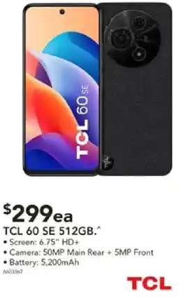 Harvey Norman TCL 60 SE offer