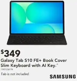 Harvey Norman Galaxy tab s10 fe+ book cover slim keyboard offer