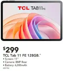 Harvey Norman Tcl tab 11 fe offer
