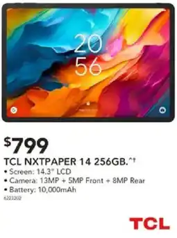 Harvey Norman Tcl nxtpaper 14 offer