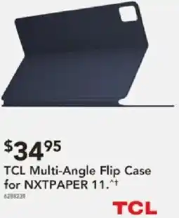 Harvey Norman Tcl multi-angle flip case offer