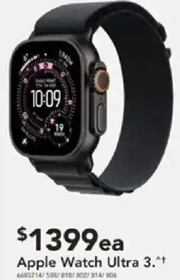 Harvey Norman Apple watch ultra 3. offer