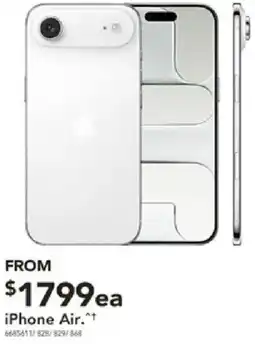 Harvey Norman Iphone air offer