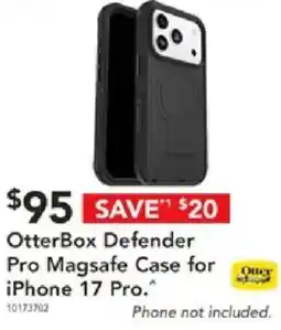 Harvey Norman Otterbox defender pro magsafe case for iphone 17 pro. offer