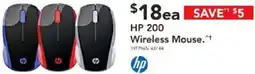 Harvey Norman Hp 200 wireless mouse. offer