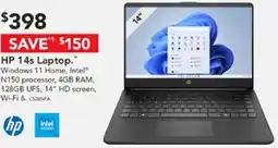 Harvey Norman Hp 14s laptop offer
