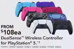 Harvey Norman Dualsense wireless controller for playstation 5 offer