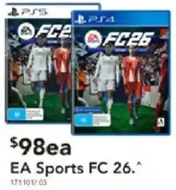 Harvey Norman Ea sports fc 26 offer