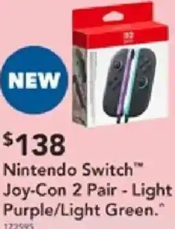 Harvey Norman Nintendo switch joy-con 2 pair offer