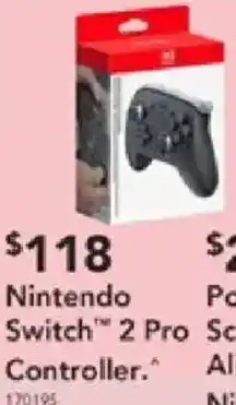 Harvey Norman Nintendo switch 2 pro controller offer