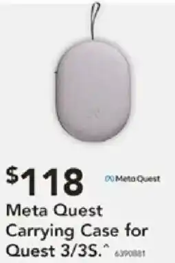 Harvey Norman Meta quest carrying case offer