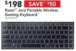 Harvey Norman Joro portable wireless gaming keyboard offer