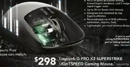 Harvey Norman G pro x2 superstrike lightspeed gaming mouse offer