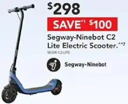 Harvey Norman Segway-ninebot c2 lite electric scooter offer