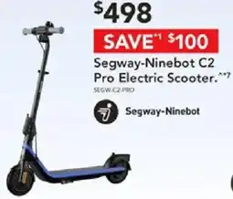 Harvey Norman Segway-ninebot c2 pro electric scooter offer