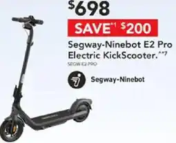 Harvey Norman Segway-ninebot E2 pro electric kickscooter offer