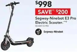 Harvey Norman Segway-ninebot e3 pro electric scooter offer