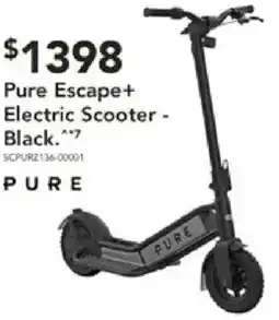 Harvey Norman Pure escape electric scooter offer