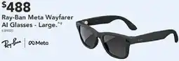 Harvey Norman wayfarer al glasses offer