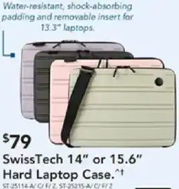 Harvey Norman Swisstech hard laptop case offer