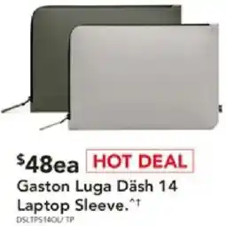 Harvey Norman Hot deal gaston luga däsh 14 laptop sleeve offer